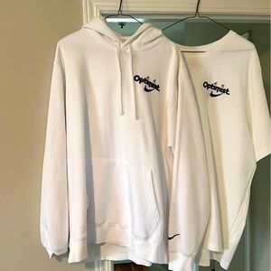 Nike Optimistic hoodie & tee combo